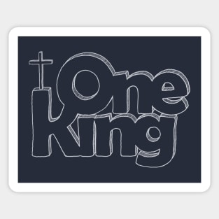 One King Sticker